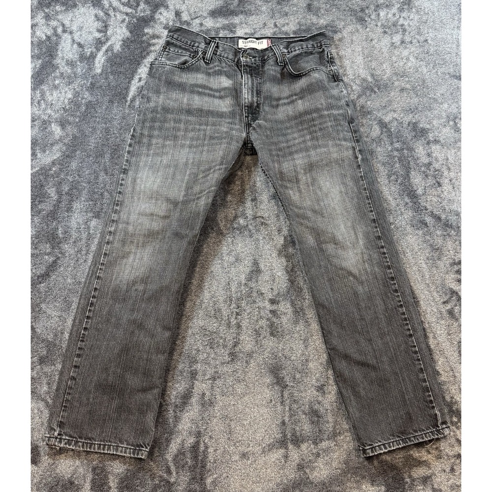 Vtg Levi's 505 Men's Faded Black Size 33x30 Straight Fit
